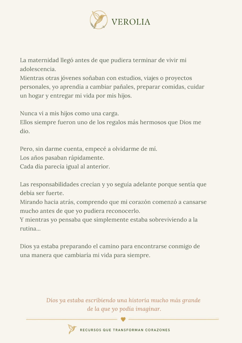 Cuando Dios sanó mi corazón | Devocional de 7 días
