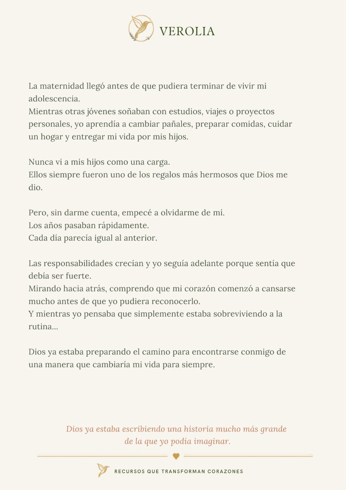 Cuando Dios sanó mi corazón | Devocional de 7 días